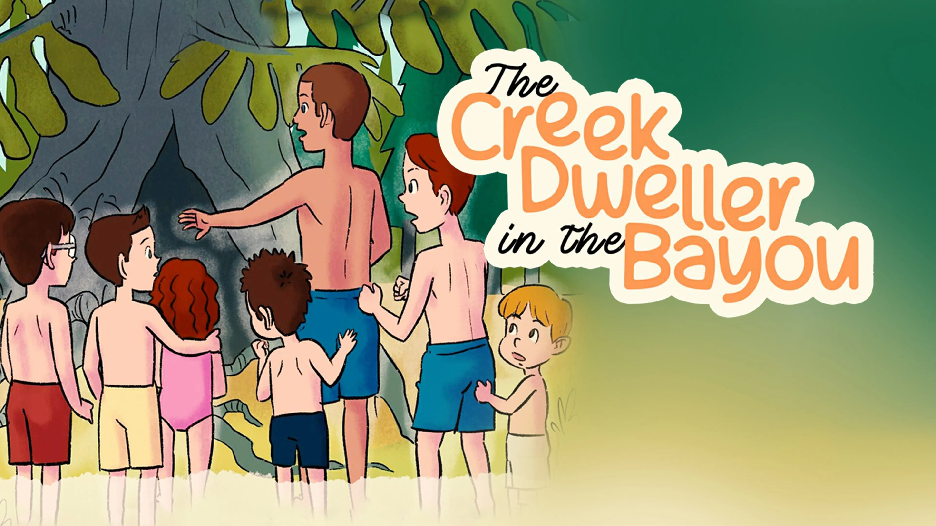 The Creek Dweller in the Bayou poster